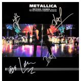 Metallica band signed S&M album