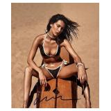 Bella Hadid signed photo