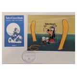 Turks & Caicos 1979 Goofy Disney First Day Cover