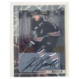 Kris Beech signed autograph card