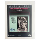 Glenn Frey signed sheet music