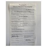 The Addams family Jackie Coogan signed contract