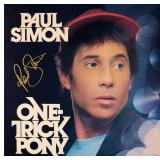 Paul Simon signed One Trick Pony album