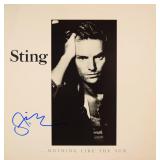 Sting signed Nothing Like The Sun album