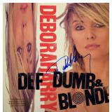 Debbie Harry signed Def Dumb & Blonde album