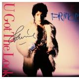 Prince signed 12 inch single "U Got The Look" albu