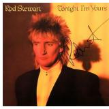 Rod Stewart signed "Tonight I