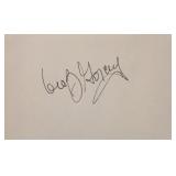 The Dead End Kids Leo B Gorcey signature slip