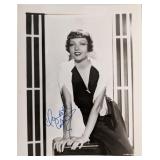 Claudette Colbert signed photo