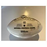 2007-2008 Chargers team signed football. GFA authe