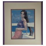 Crystal Gayle signed photo- Framed