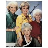 The Golden Girls cast signed photo