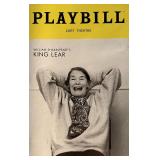 Cort Theatre King Lear Playbill