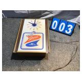 Sport cola wall mount clock