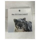 Mac osx snow leopard software