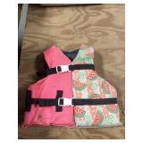 Youth watermelon lifejacket