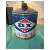 DX metal gas can