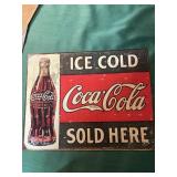 Ice Cold Coco coco Sold Here Metal Sign