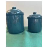 Set of Green Jars