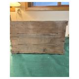 set of 3 wooden crates