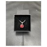 Avika Jewelry Ruby Pendant with chain