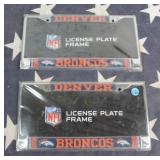 License Plate Frame - Denver Broncos