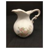 Ceramic Floral Pitcher