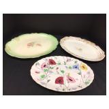 Misc Ceramic Platter Lot