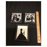 Framed Silhouettes