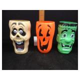 Vintage Halloween Plastic Tumblers