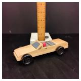 Wooden toy car