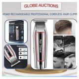 KEMEI RECHARGEABLE PROF. CORDLESS HAIR CLIPPER