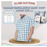 NEW HAGGAR BANGLADESH MADE SHIRT(ASIAN SIZE:L)