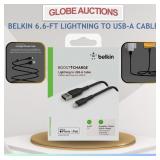 BELKIN 6.6-FT LIGHTNING TO USB-A CABLE