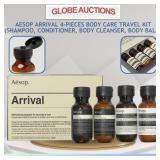 AESOP ARRIVAL 4-PIECES BODY CARE TRAVEL KIT