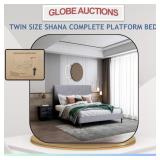 NEW TWIN SIZE COMPLETE BED IN BOX (MSP:$500)