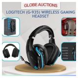 LOGITECH (G-935) WIRELESS GAMING HEADSET(MSP:$179)