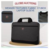 WENGER TEXTURED FABRIC 17-INCH LAPTOP SLEEVE