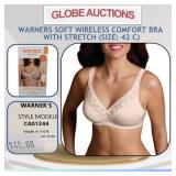 WARNERS SOFT WIRELESS COMFORT BRA WITH STRETCH