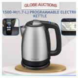 1500-W 1.7L PROGRAMMABLE ELECTRIC KETTLE