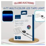 4-FT MULTI-COLOR LED TAPE LIGHT