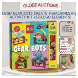 LEGO GEAR BOTS CREATE 8-MACHINES KIDS ACTIVITY KIT