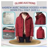 ANDREW MARC INGRAM HOODED DOWN COAT (MSP:$299)