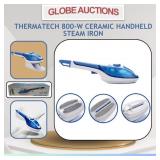 THERMATECH 800-W STEAM IRON, CERAMIC HANDHELD