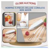 NORPRO DELUXE CORDLESS MINI MIXER, 5-PIECES