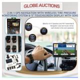 NEW 5" GPS NAVIGATION WITH WIRELESS TPMS (2-IN-1)