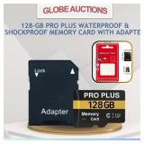 128-GB PRO PLUS MEMORY CARD W/ ADAPTER