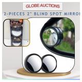 2-PIECES 2" BLIND SPOT MIRROR