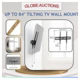 UP TO 84" TILTING TV WALL MOUNT