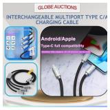 INTERCHANGEABLE TYPE C/A CHARGING CABLE(MULTIPORT)